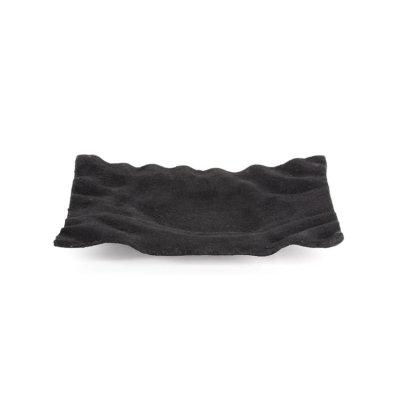 Amaya Small Metal Tray - Black