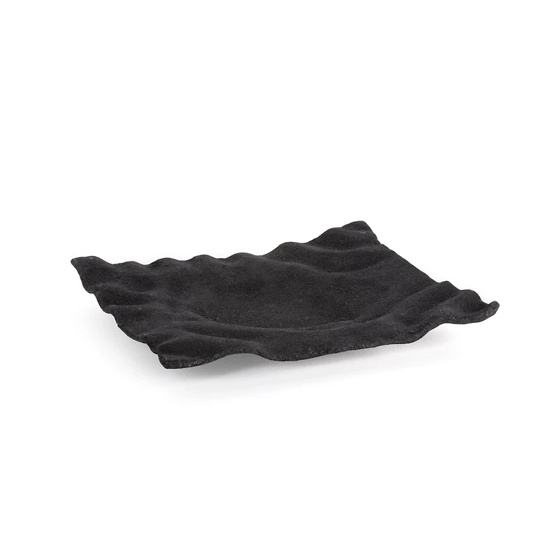 Amaya Small Metal Tray - Black