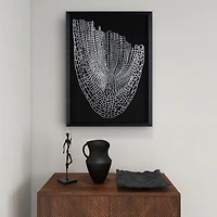 Amaya Small Metal Tray - Black
