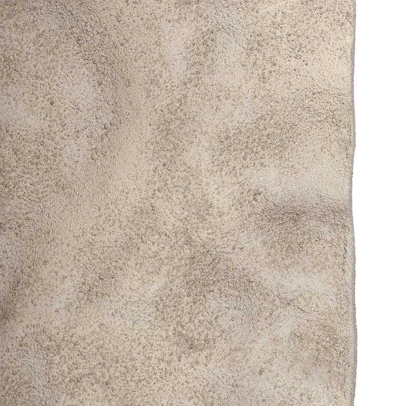 Amaya Large Metal Tray - Mud