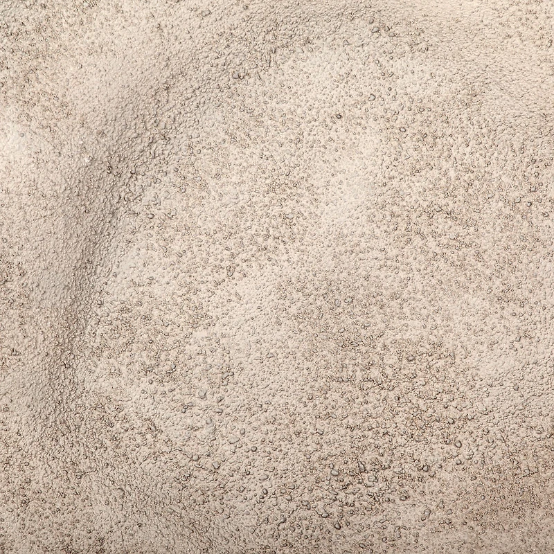 Amaya Large Metal Tray - Mud