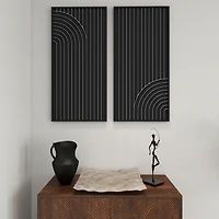 Amaya Large Metal Tray - Mud