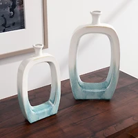 Petit vase de table décoratif en céramique Makara