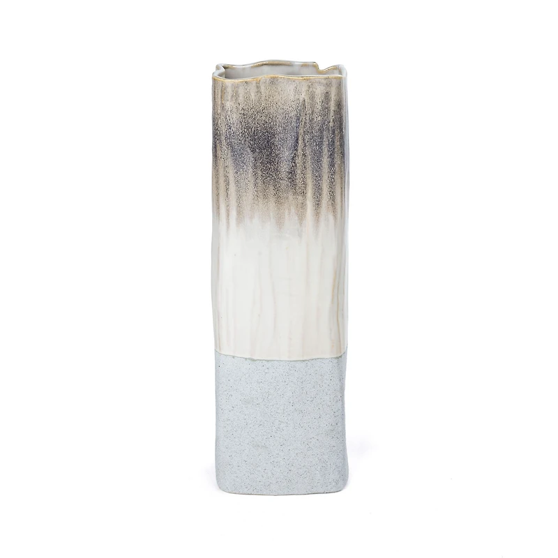 Saunton 16" Ceramic Table Vase