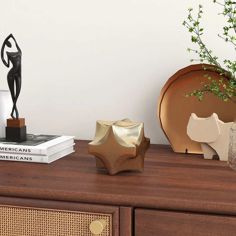 Claudia Gold Orb Sculpture