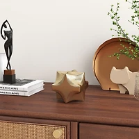 Claudia Gold Orb Sculpture