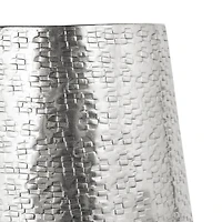 Petit vase de table en métal Galen - Argent