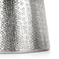 Petit vase de table en métal Galen - Argent