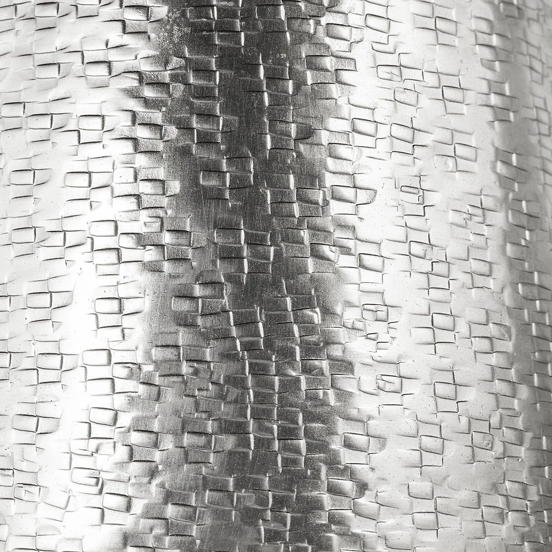 Petit vase de table en métal Galen - Argent