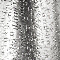 Petit vase de table en métal Galen - Argent