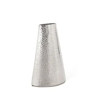 Petit vase de table en métal Galen - Argent
