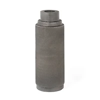 Foster Large Candle Holder - Grey