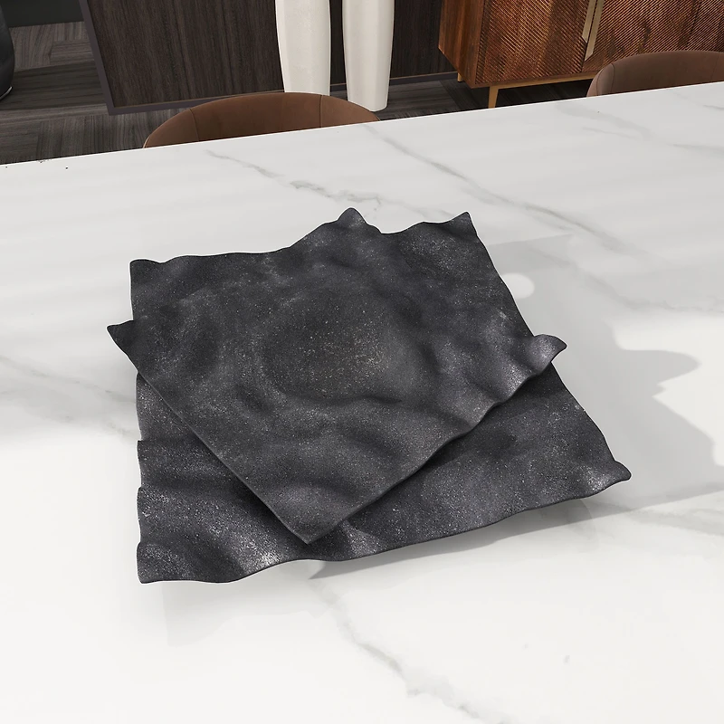 Amaya Large Metal Tray