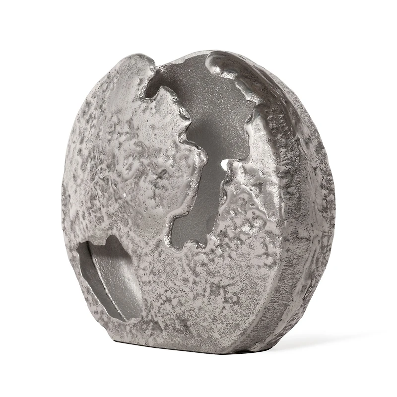 Atlas Metal Vase Antique Nickel