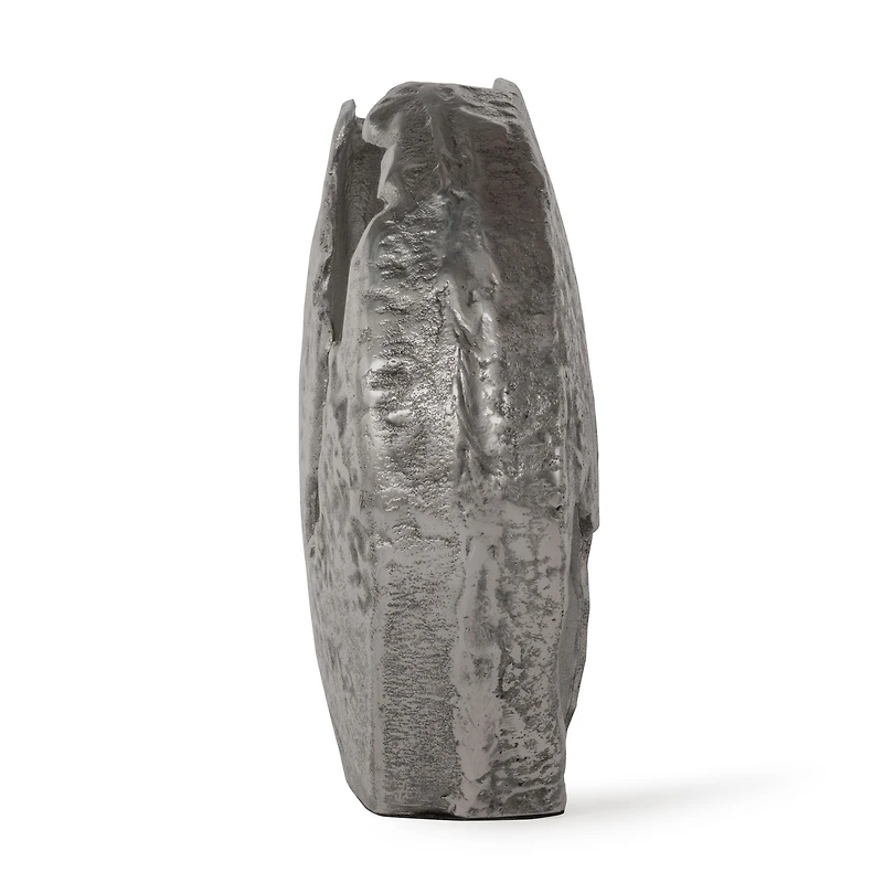 Atlas Metal Vase Antique Nickel