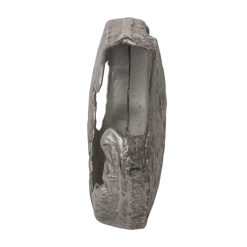 Atlas Metal Vase Antique Nickel