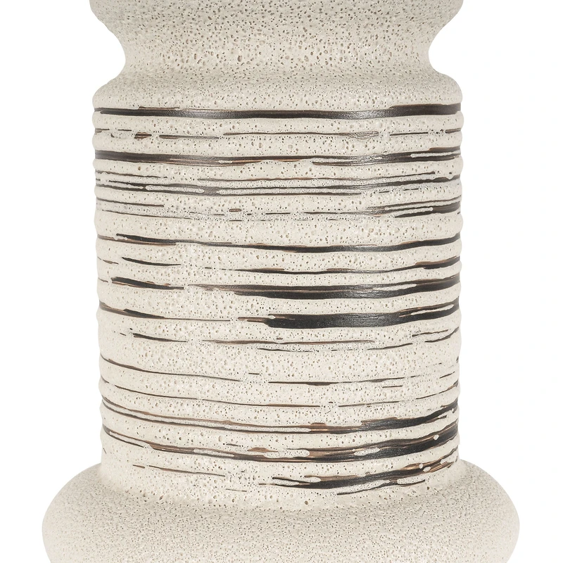 Grand vase de table en céramique Lorrna