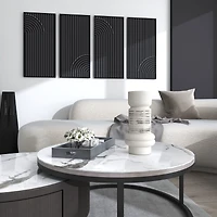 Grand vase de table en céramique Lorrna