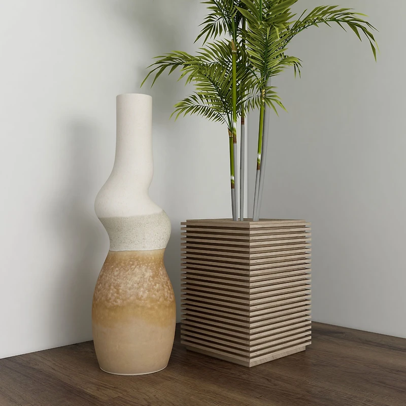 Grand vase de sol en céramique Malone