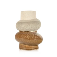 Petit vase de table en céramique Makana