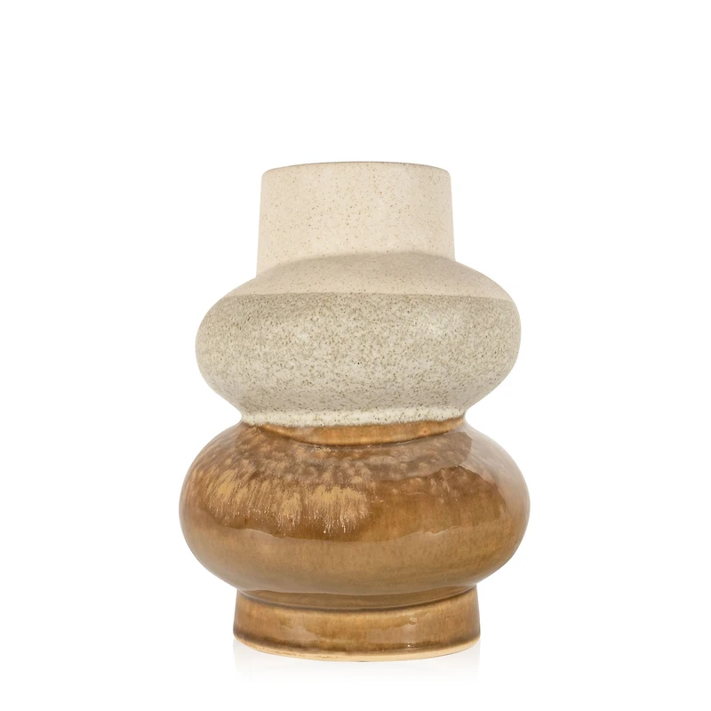 Petit vase de table en céramique Makana