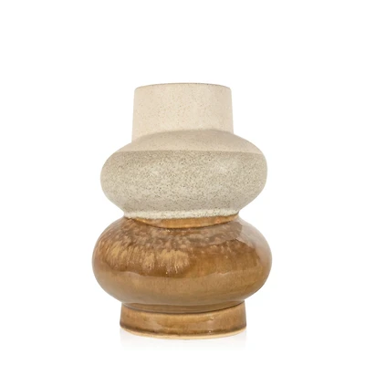 Petit vase de table en céramique Makana