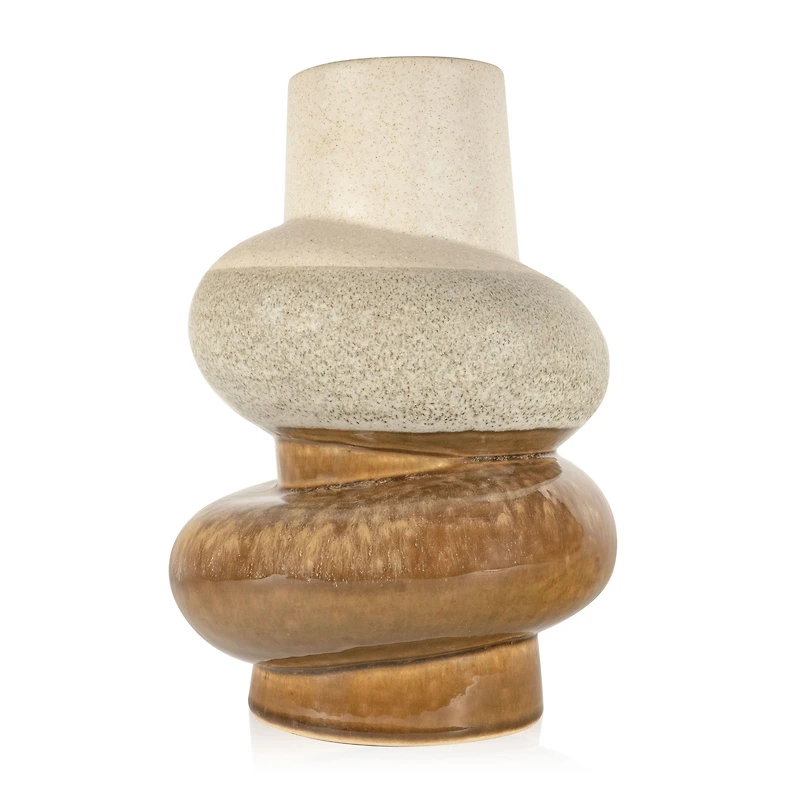 Vase de table en céramique Makana - Grand