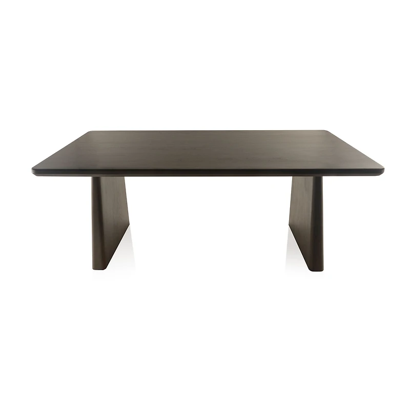 Fletcher Solid Wood Dining Table - Dark Walnut