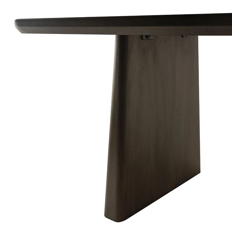 Fletcher Solid Wood Dining Table - Dark Walnut