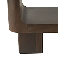 Presley Console Table - Dark Walnut