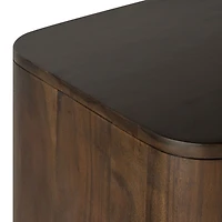 Presley Console Table - Dark Walnut