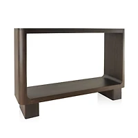 Presley Console Table - Dark Walnut