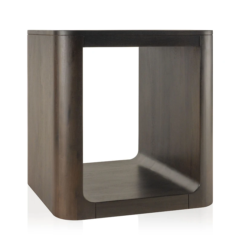 Presley End Table - Dark Walnut