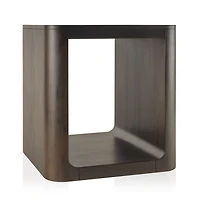 Presley End Table - Dark Walnut