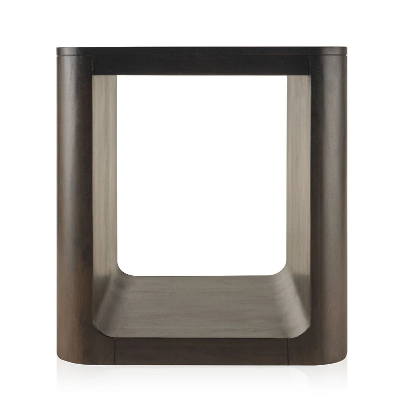 Presley End Table - Dark Walnut
