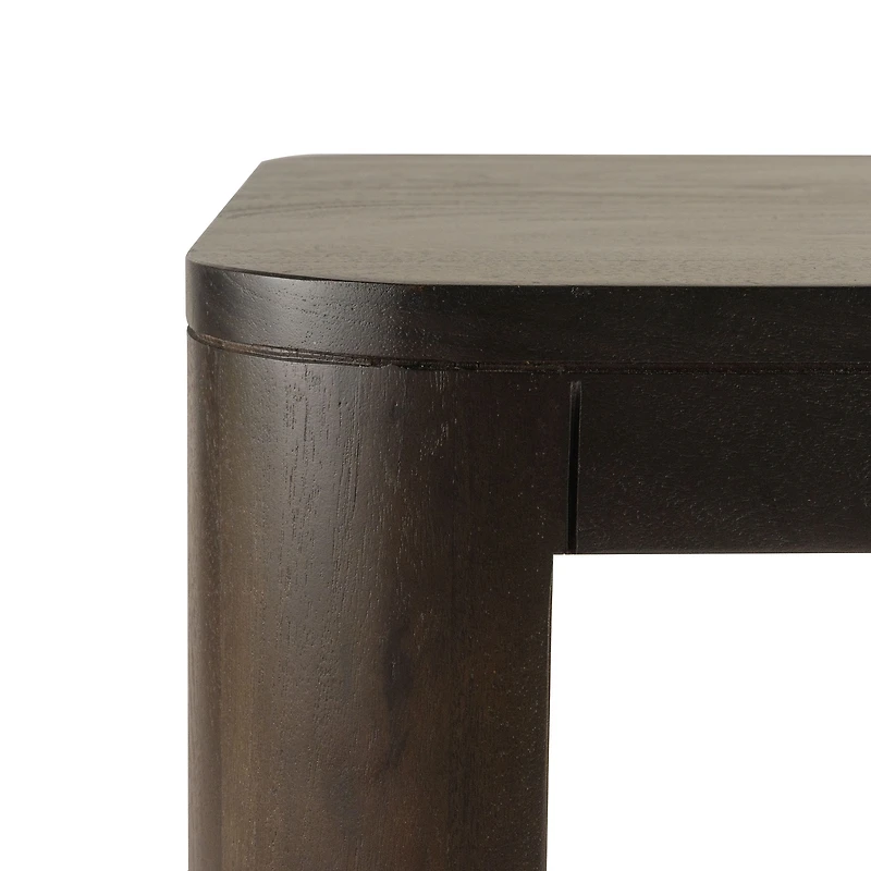 Presley End Table - Dark Walnut