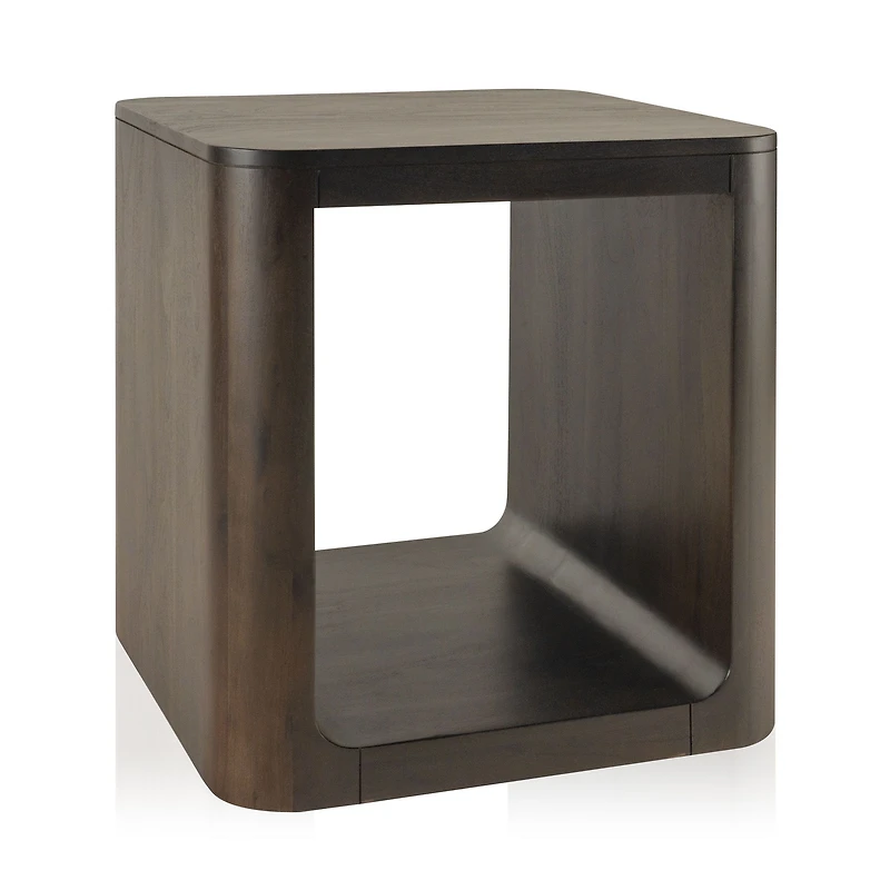 Presley End Table - Dark Walnut