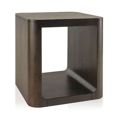 Presley End Table - Dark Walnut