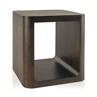 Presley End Table - Dark Walnut