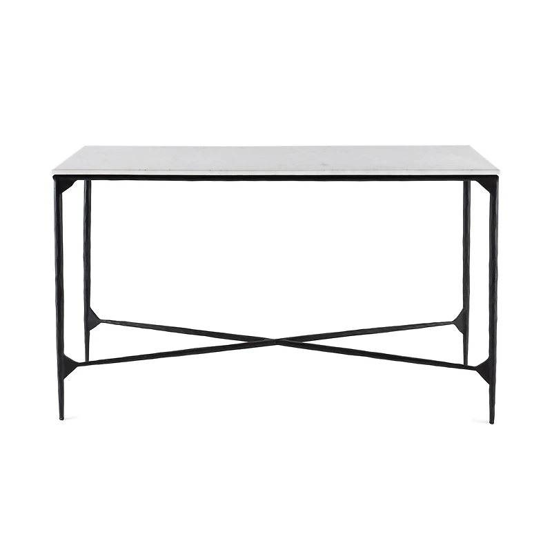 Table console en marbre Emryn