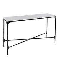 Table console en marbre Emryn