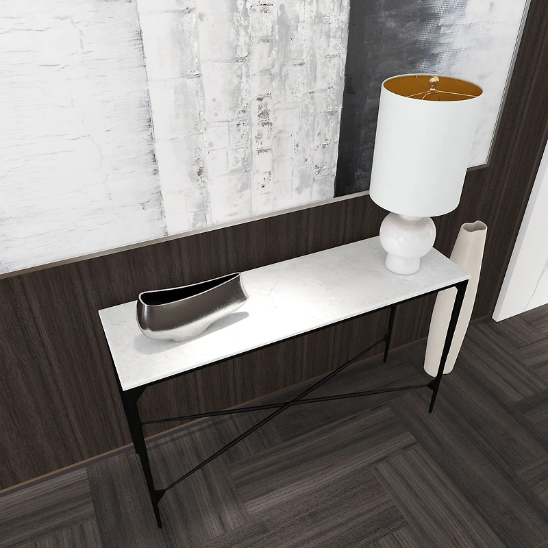 Emryn Marble Console Table