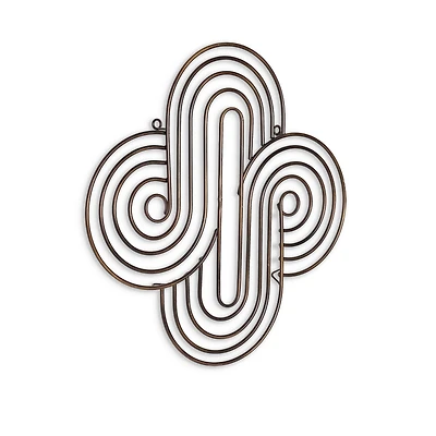 Anissa Bronze Metal Wall Decor