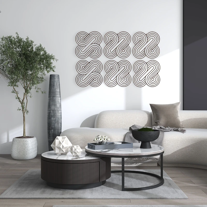 Anissa Bronze Metal Wall Decor