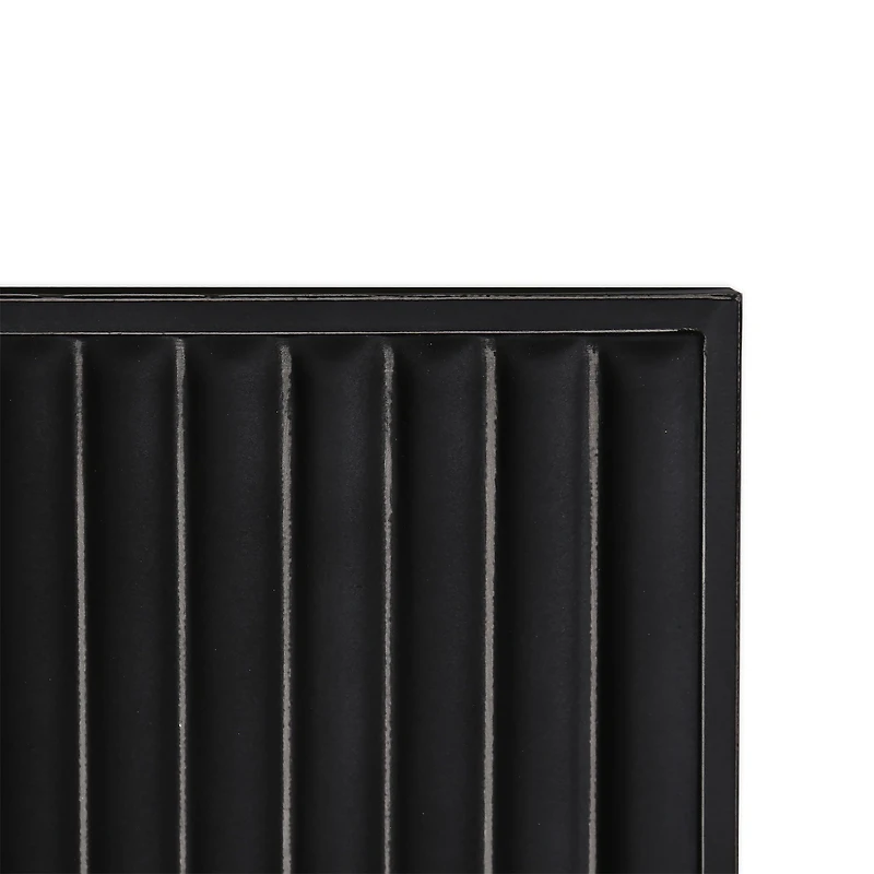 Saanvi Metal Wall Decor, Black - Set of 2