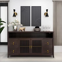 Saanvi Metal Wall Decor, Black - Set of 2