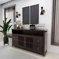 Saanvi Metal Wall Decor, Black - Set of 2