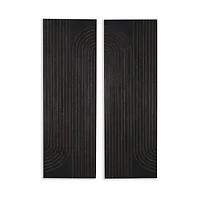 Asher Wood Wall Decor - Set of 2
