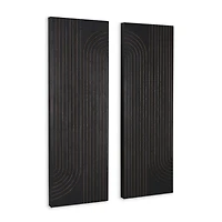 Asher Wood Wall Decor - Set of 2