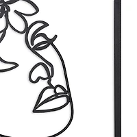Haven Floral Metal Wall Decor